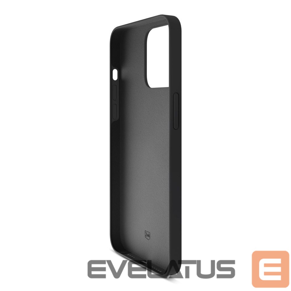 Cits mobilo telefonu aksesuārs 3MK 3mk Silicone Case for iPhone 16 Pro Max - Black