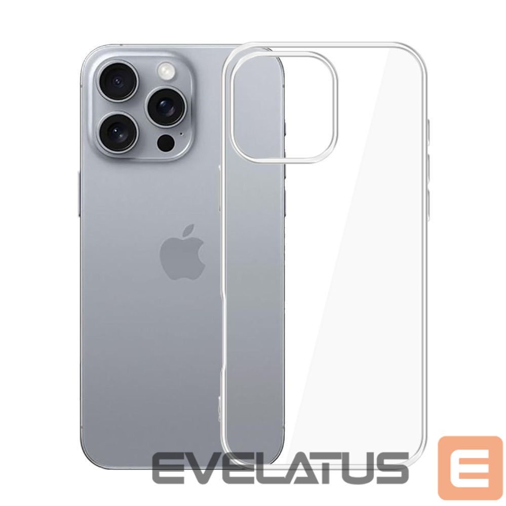 Cits mobilo telefonu aksesuārs 3MK 3mk Clear Case for iPhone 16 Pro Max - transparent