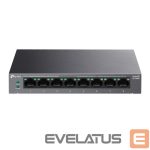 Nevadāms centrmezgls TP-Link  NET SWITCH 8PORT 8POE+/LS108GP 