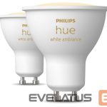 Viedierīce Philips  LIGHT BULB GU10 HUE WHITE/2PACK 929003666702 