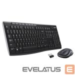 Datora tastatūra Logitech  MK270 Wireless Keyboard and Mouse Combo, Black 