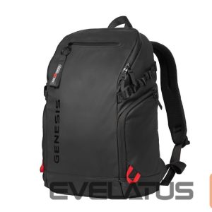 Portatīvo datoru soma Genesis  Pallad 420 | Fits up to size 15.6 " | Laptop Backpack | Black | Waterproof 