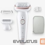 Epilators Braun  Epilator | SES9-030 Silk épil 9 | Operating time (max) 50 min | Number of power levels 2 | Wet & Dry | White/Rose 