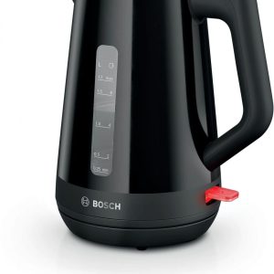 Tējkanna Bosch  Kettle | TWK1M123 | Electric | 2400 W | 1.7 L | Plastic | 360° rotational base | Black 