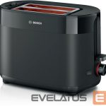 Tosters Bosch  Compact Toaster | TAT2M123 MyMoment | Power 950 W | Number of slots 2 | Housing material Plastic | Black 