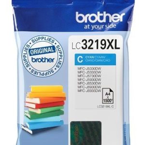 Aksesuāri un izejmateriāli Brother  Super High Yield Ink Cartridge LC3219XLBK Cyan 
