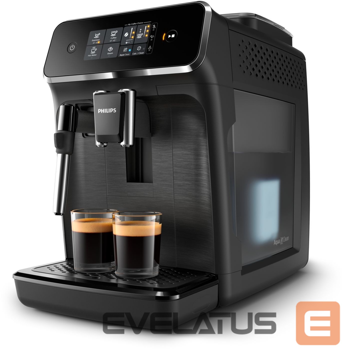 Cita mazā sadzīves tehnika Philips Coffee Maker | EP2220/10 | Pump pressure 15 bar | Built-in milk frother | Fully automatic | 1500 W | Black