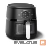 Galda grils Philips  NA221/00 Airfryer, Capacity 4.2 L, Black/Silver 