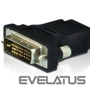 Serveru  - Citi piederumi Aten  DVI to HDMI Adapter 2A-127G Black 