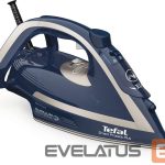 Glūdeklis TEFAL  FV6872E0 Steam Iron, 2800 W, Water tank capacity 270 ml, Continuous steam 40 g/min, Blue/Silver 