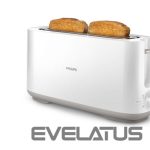 Tosters Philips  Toaster HD2590/00 Daily Collection Power 870-1030 W, Number of slots 2, Housing material Plastic, White 