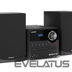 Interaktīvs risinājums Sharp  XL-B517D(BK) Hi-Fi Micro System, CD/FM/USB/Bluetooth v5.0, Aux-in, 45W, Black 