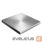 Serveru  - Citi piederumi Asus  ZenDrive U8M (SDRW-08U8M-U)  Interface  USB Type-C, DVD±RW, CD read speed 24 x, CD write speed 24 x, Silver 