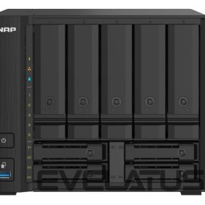 Zibatmiņa QNAP  9-Bay QTS NAS TS-932PX-4G Up to 9 HDD/SSD Hot-Swap, AL324 ARM Cortex-A57 Quad-Core, Processor frequency 1.7 GHz, 4 GB, DDR4, 2x2.5GbE, 2x10GbE 3xUSB 3.2 Gen 1 