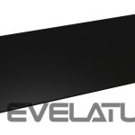 Datora pele Genesis  Carbon 500 Maxi Logo Mouse pad, 450 x 900 x 2.5 mm, Black 