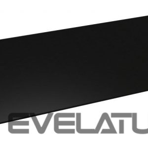 Datora pele Genesis  Carbon 500 Maxi Logo Mouse pad, 450 x 900 x 2.5 mm, Black 