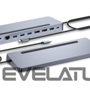 Datortehnikas aksesuāri I-TEC  I-TEC USB-C Metal Ergonomic 4K 3x Disply 