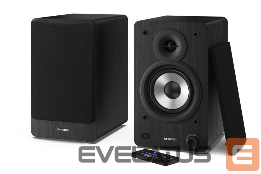 Skaļruņi Sharp CP-SS30 Bookshelf Speakers, Black