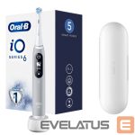 Zobu birste Oral-B  Toothbrush iO Series 6 Rechargeable, For adults, Number of brush heads included 1, Number of teeth brushing modes 5, Grey Opal 