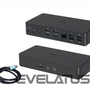 Datortehnikas aksesuāri I-TEC  I-TEC USB3.0/USB-C/TB 2x4K Pro Dock 
