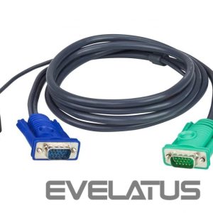 Serveru  - Citi piederumi Aten  5M USB KVM Cable with 3 in 1 SPHD 2L-5205U 