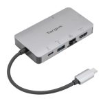 Bezvadu austiņas Targus  USB-C DP Alt Mode Single Video 4K HDMI/VGA Docking Station with 100W PD Pass-Thru 
