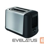 Tosters TEFAL  | Toaster | TT340830 | Number of slots 2 | Housing material Stainless steel | Stainless Steel/Black 