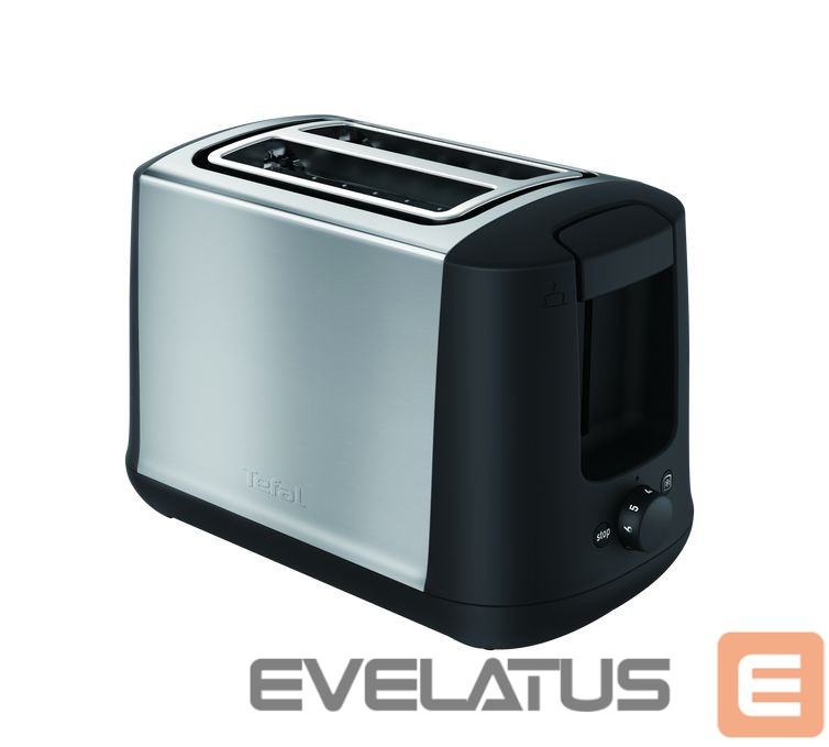 Tosters TEFAL | Toaster | TT340830 | Number of slots 2 | Housing material Stainless steel | Stainless Steel/Black