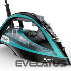 Glūdeklis TEFAL  | Ultimate Pure FV9844E0 | Steam Iron | 3200 W | Water tank capacity 350 ml | Continuous steam 60 g/min | Steam boost performance 250 g/min | Blue/Black 