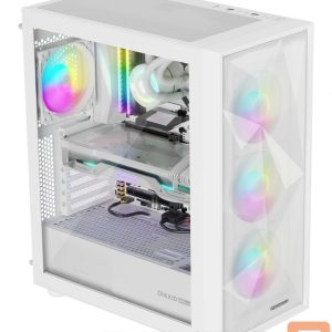 Datoru piederumi Natec  NATEC Genesis PC Case Diaxid 605 white 