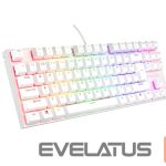 Datora tastatūra Genesis  THOR 303 | Mechanical Gaming Keyboard | Wired | US | White | USB Type-A | Outemu Peach Silent 