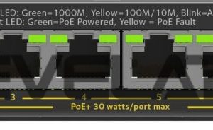 Tīkla iekārtas Netatmo  NETGEAR 8PT GE Plus Switch W/POE+ 