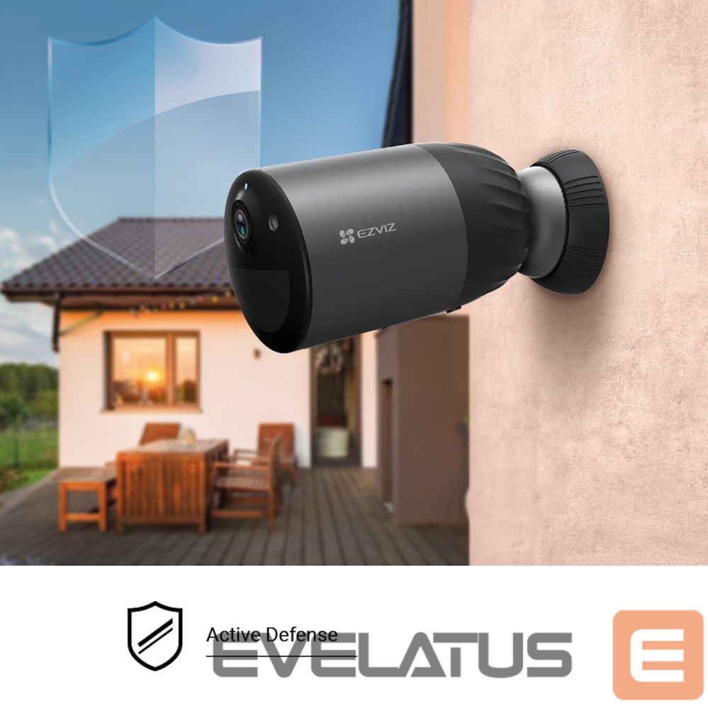 Video kamera EZVIZ EB3 CS-EB3 4G Outdoor IP65 Smart Home Battery security Camera MicroSD / Night vision Silver