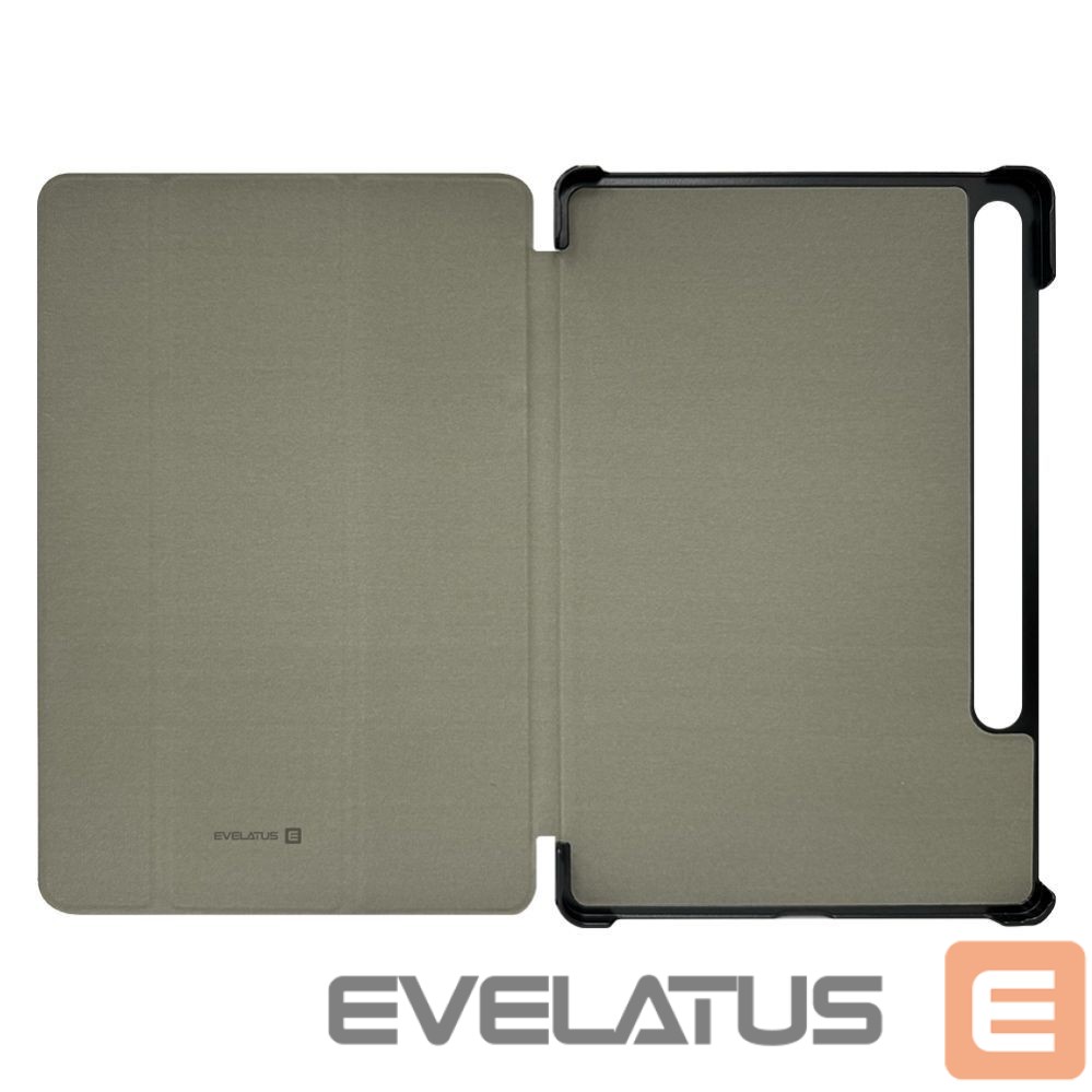 Maciņš grāmata Evelatus Galaxy Tab S10 FE Tablet case Lavender Gray