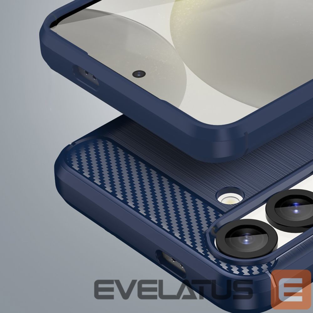 Aizmugurējais vāciņš Hurtel Carbon Case for iPhone 16e - Blue