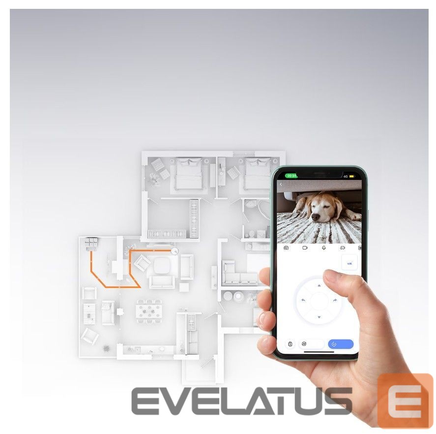 Putekļusūcējs EZVIZ CS-RS20-PRO-PGA2 White
