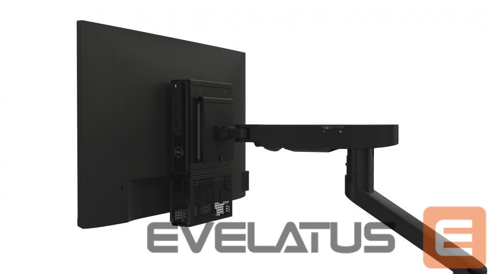 TV kronšteini Dell Single Monitor Arm Desk Mount, MSA20, 19-38 ", Maximum weight (capacity) 10 kg, Black