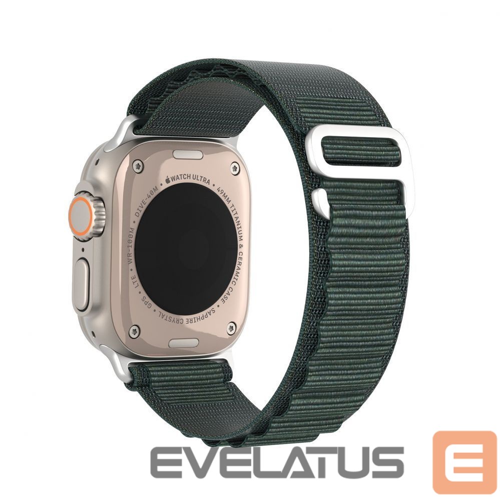 Siksniņa Dux Ducis Sport strap with buckle for Apple Watch 9 / 8 / 7 / 6 / SE / 5 / 4 / 3 / 2 / 1 (41, 40, 38 mm) Dux Ducis Strap GS Version - green Green