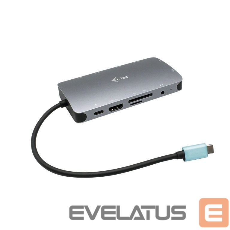 Datortehnikas aksesuāri I-TEC I-TEC USB-C Metal Nano Dock HDMI/VGA+PD