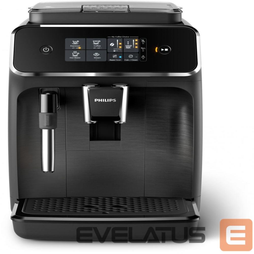 Cita mazā sadzīves tehnika Philips Coffee Maker | EP2220/10 | Pump pressure 15 bar | Built-in milk frother | Fully automatic | 1500 W | Black