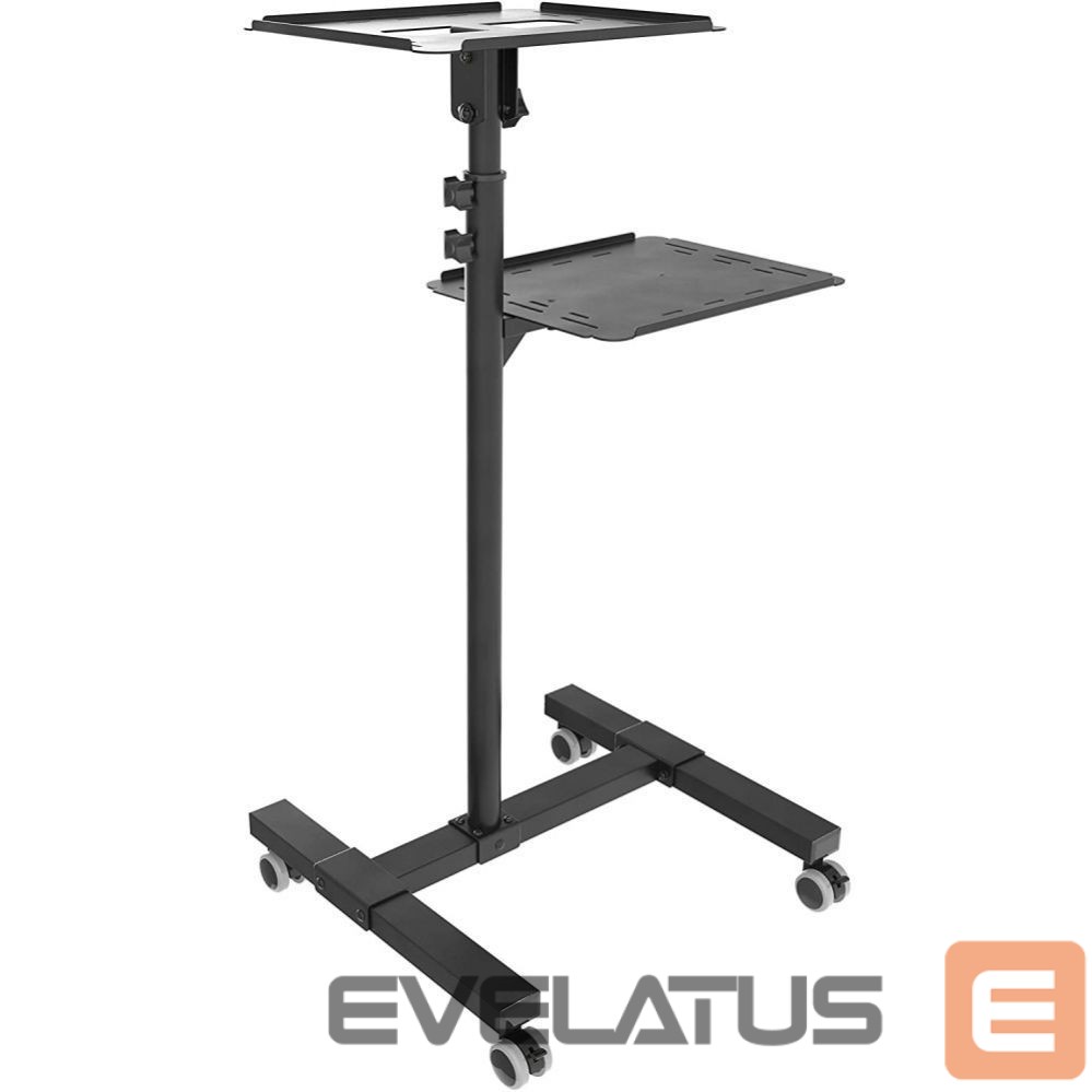Ekrāna aizsardzība Techly TECHLY Universal Adjustable Trolley