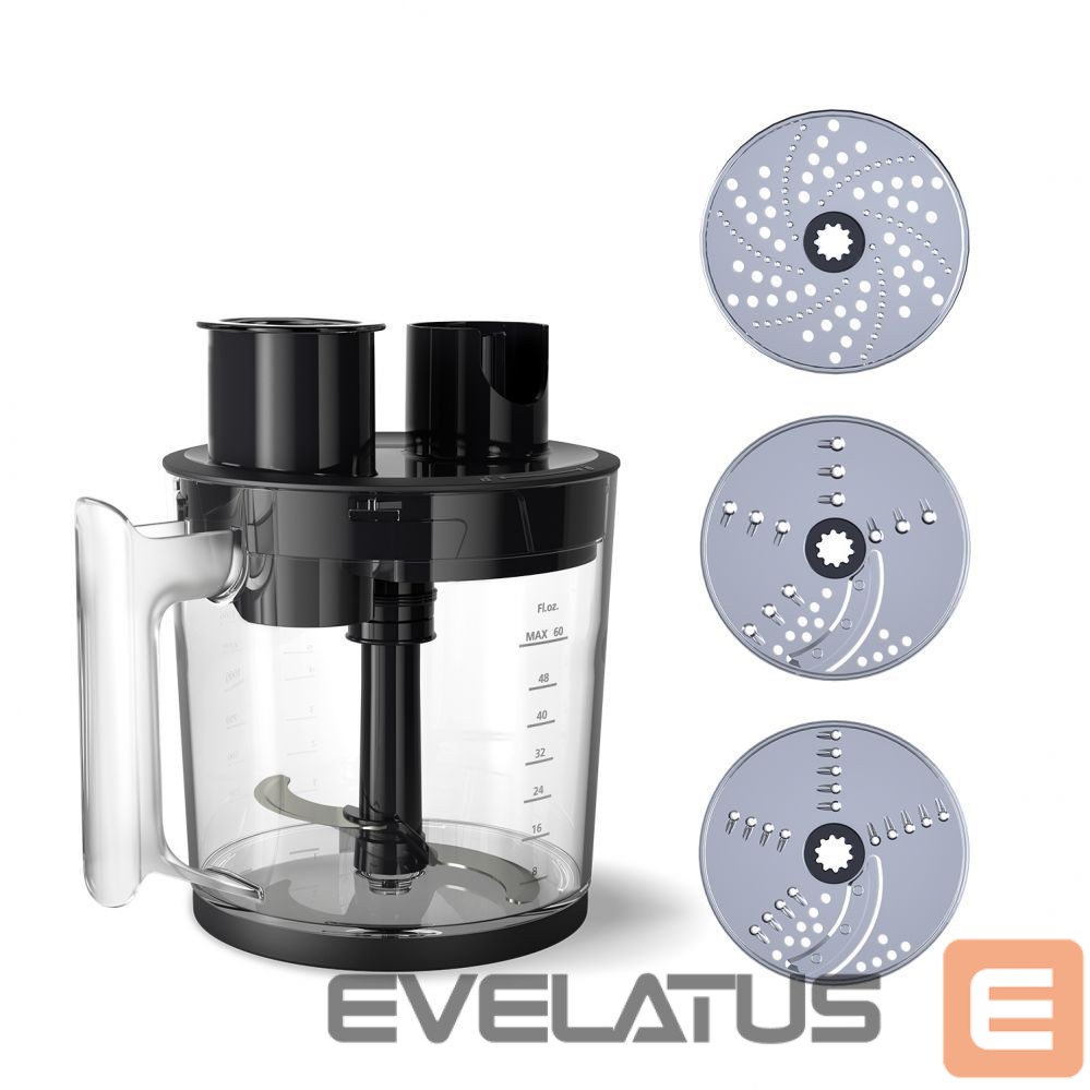 Mikseri un blenderi Philips | Hand mixer | HR2685/00 | Hand Blender | 1200 W | Number of speeds 3 | Black