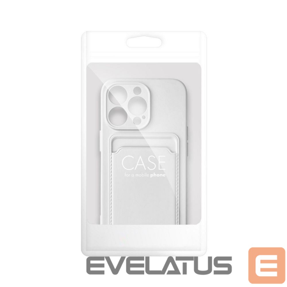 Aizmugurējais vāciņš OEM Case for iPhone 15 PRO MAX Card Case white