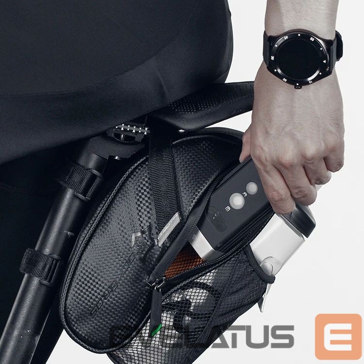 Piederums velosipēdiem Rockbros Rockbros C7-1 waterproof bicycle bag with saddle mounting 1.5l - black