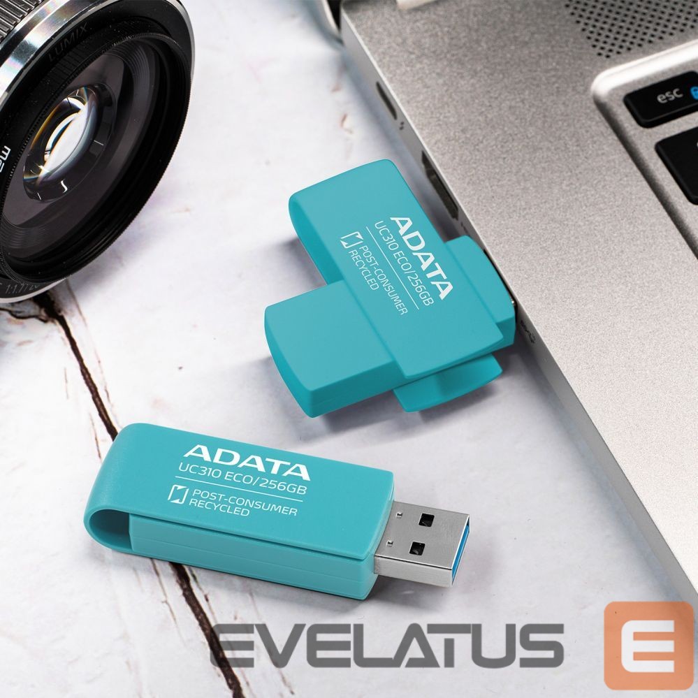 Zibatmiņa ADATA UC310 ECO 256GB USB Flash Drive