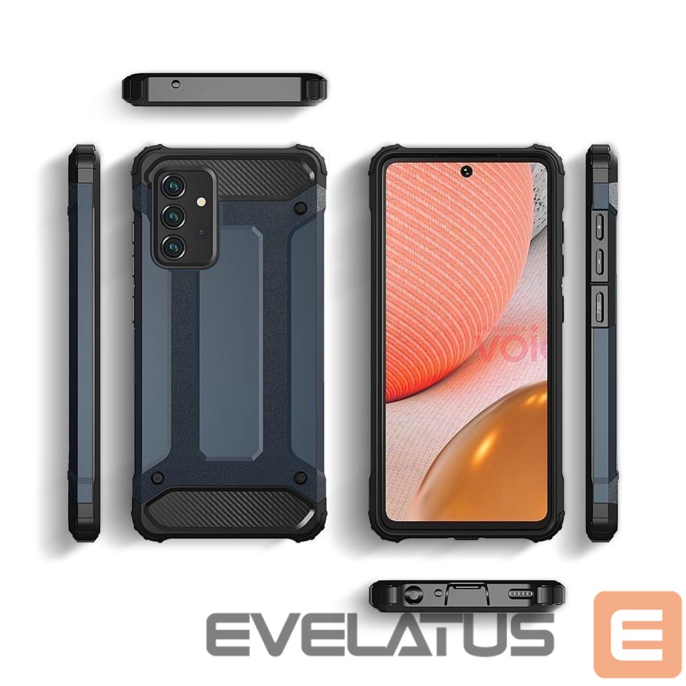 Aizmugurējais vāciņš Hurtel Hybrid Armor Case for Samsung Galaxy A26 - Silver