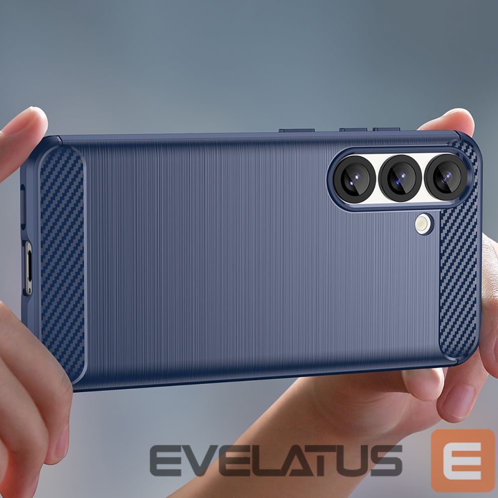 Aizmugurējais vāciņš Hurtel Carbon Case for iPhone 16e - Blue