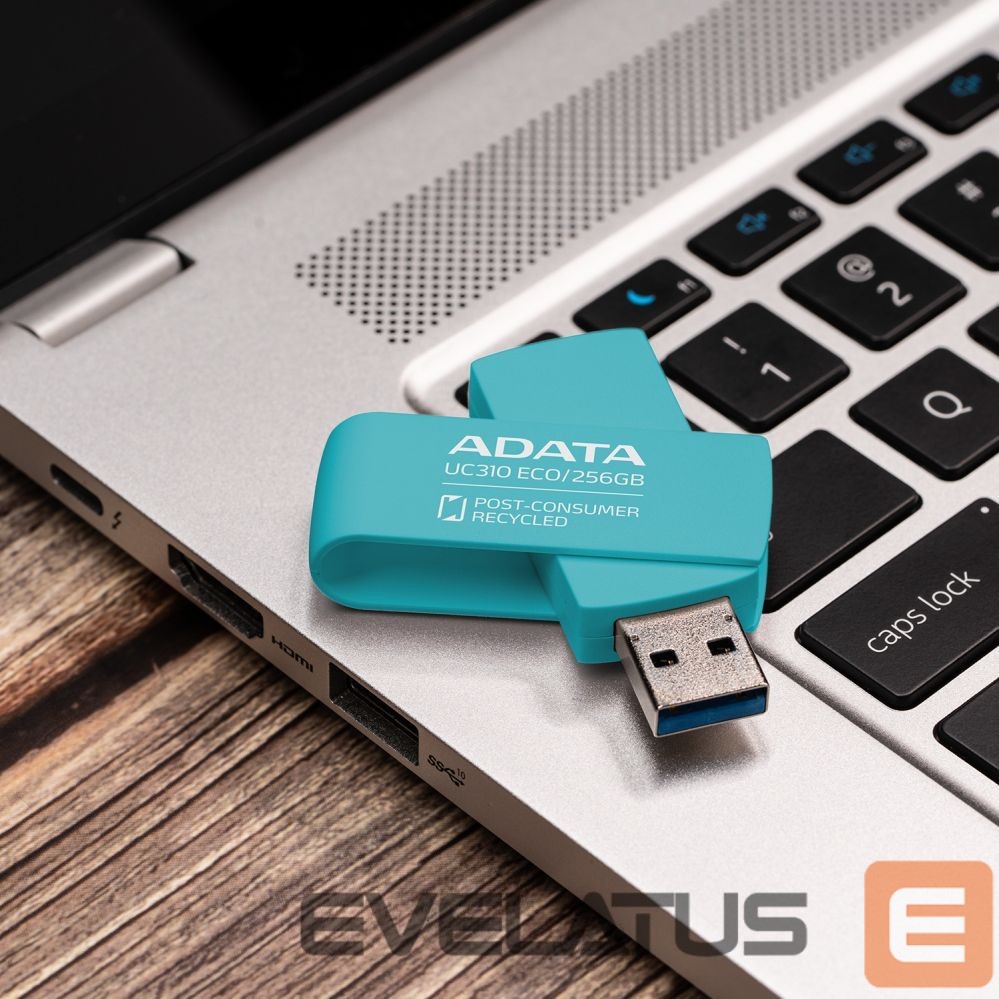 Zibatmiņa ADATA UC310 ECO 256GB USB Flash Drive
