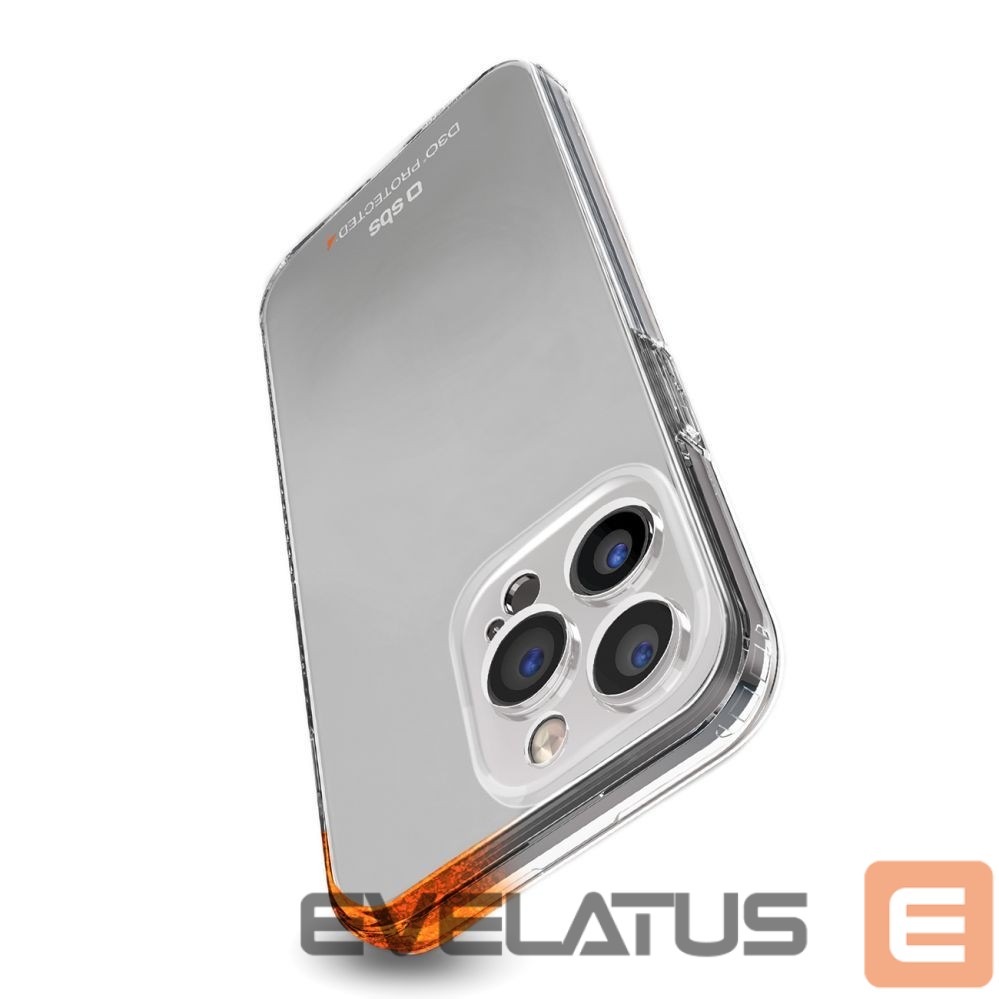Aizmugurējais vāciņš SBS SBS D3O iPhone 15 Pro Case - Transparent