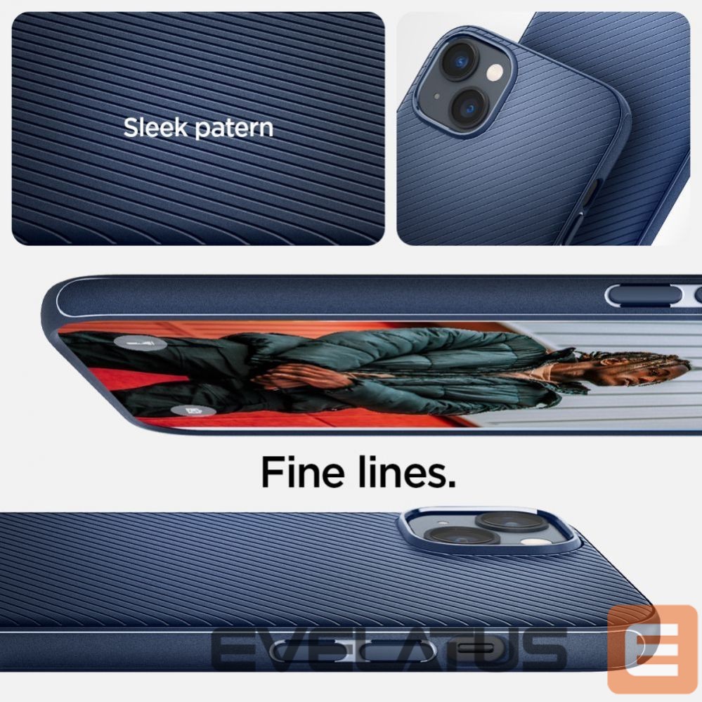 Citas preces Spigen Spigen Mag Armor iPhone 14 Plus Case - Blue